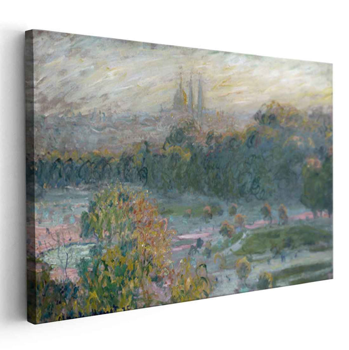 The Tuileries (study) (1876) by Claude Monet