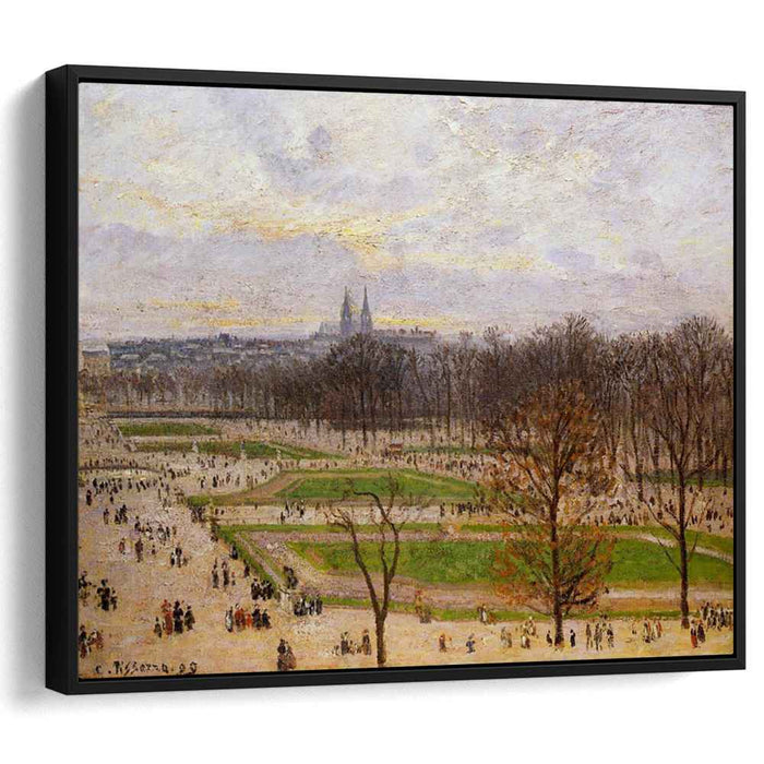 The Tuilleries Gardens Winter Afternoon (1899) by Camille Pissarro