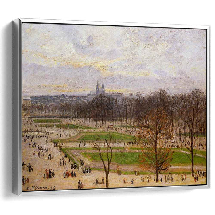 The Tuilleries Gardens Winter Afternoon (1899) by Camille Pissarro