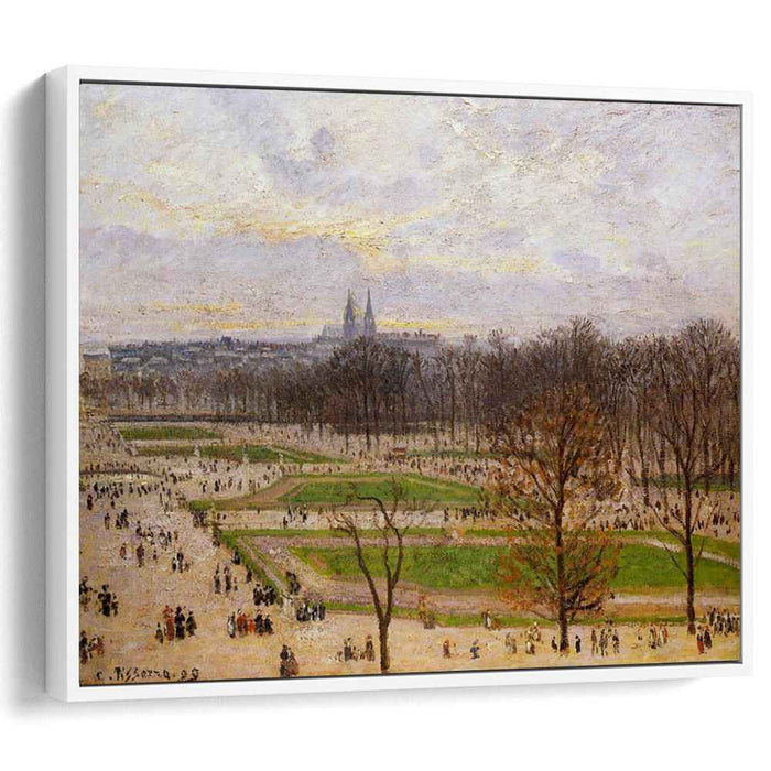 The Tuilleries Gardens Winter Afternoon (1899) by Camille Pissarro
