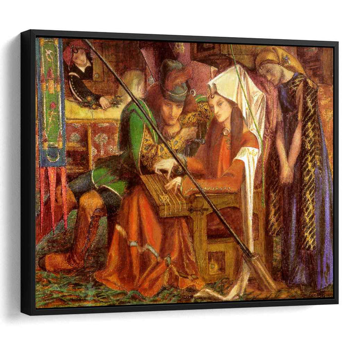 The Tune of the Seven Towers (1857) by Dante Gabriel Rossetti