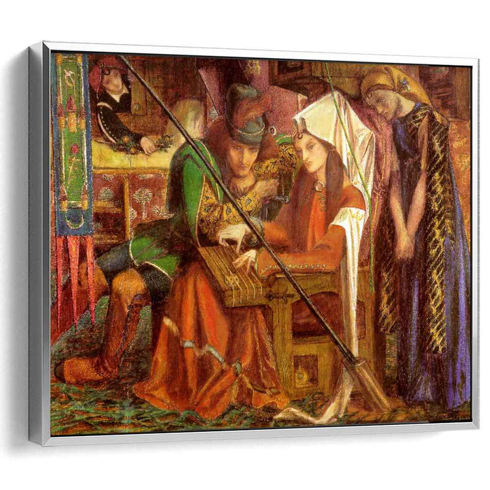 The Tune of the Seven Towers (1857) by Dante Gabriel Rossetti
