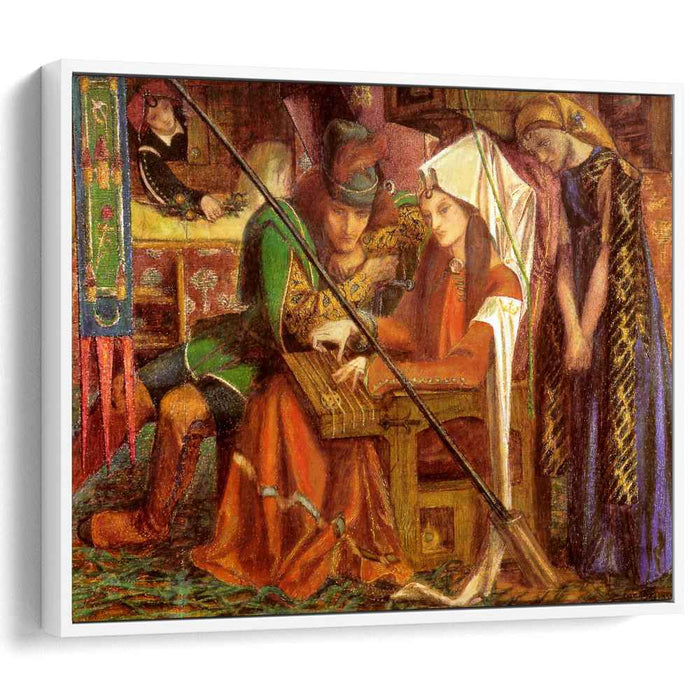 The Tune of the Seven Towers (1857) by Dante Gabriel Rossetti