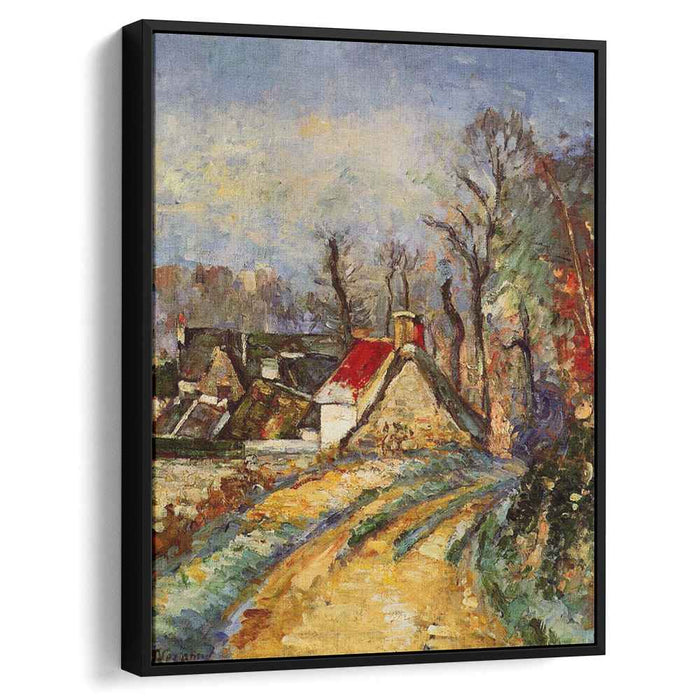 The Turn in the Road at Auvers (1873) by Paul Cezanne