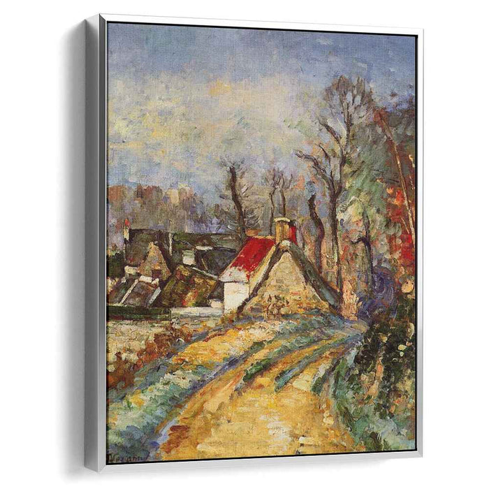 The Turn in the Road at Auvers (1873) by Paul Cezanne