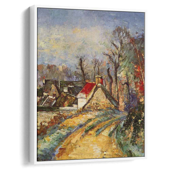 The Turn in the Road at Auvers (1873) by Paul Cezanne