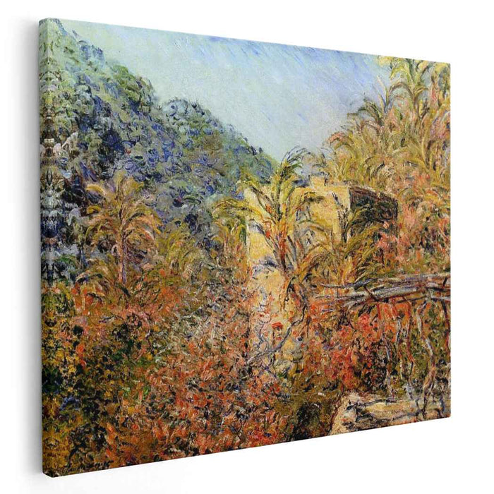 The Valley of Sasso, Sunshine by Claude Monet