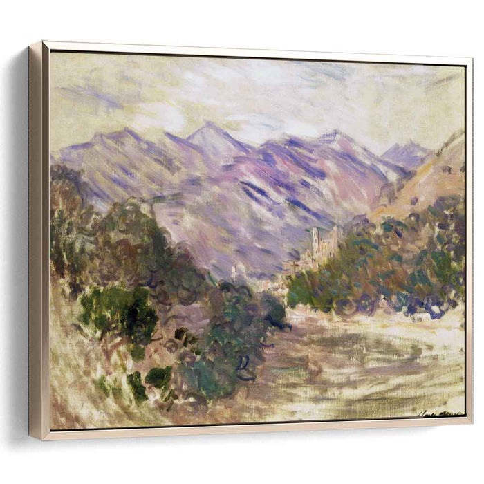 The Valley of the Nervia with Dolceacqua (1884) by Claude Monet