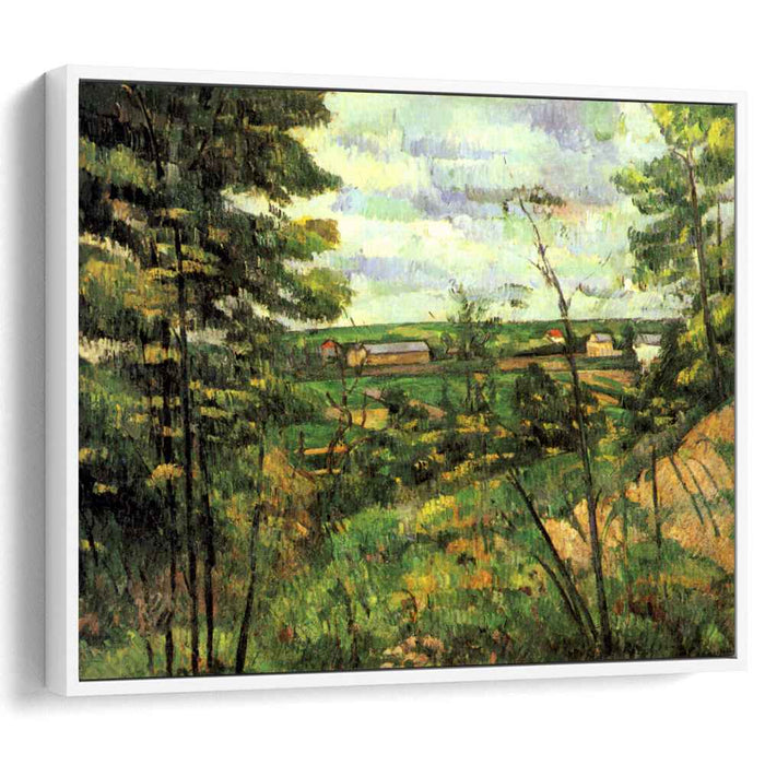 The valley of the Oise (1880) by Paul Cezanne