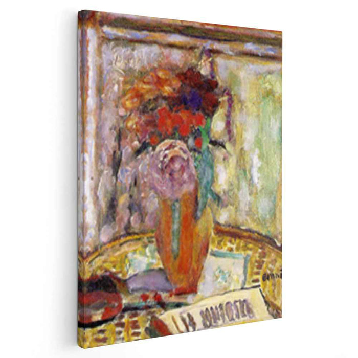 The Vase of flowers (1945) by Pierre Bonnard