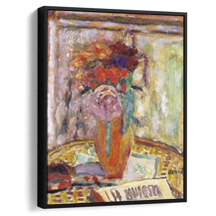 The Vase of flowers (1945) by Pierre Bonnard