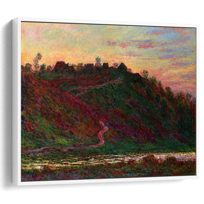 The Village of La Roche-Blond, Sunset by Claude Monet