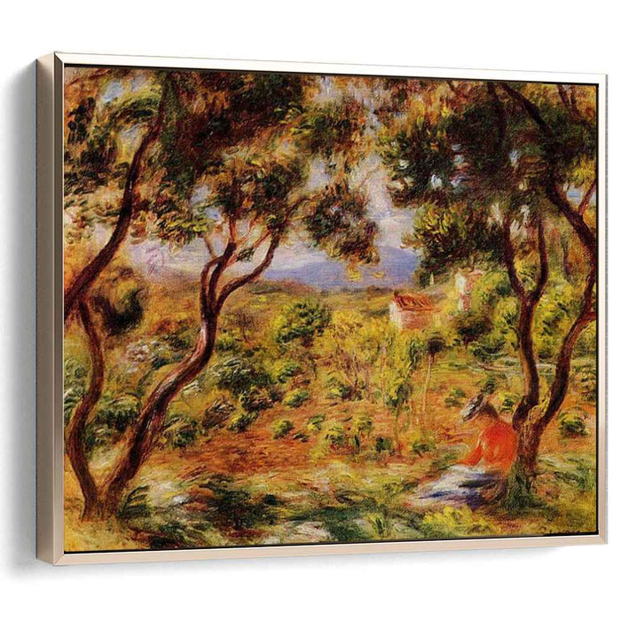 The Vineyards of Cagnes (1908) by Pierre-Auguste Renoir