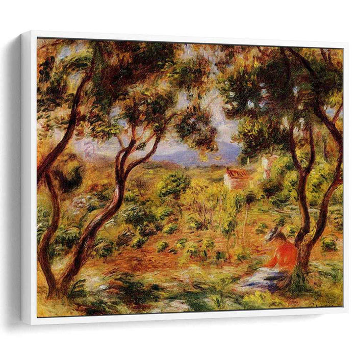 The Vineyards of Cagnes (1908) by Pierre-Auguste Renoir