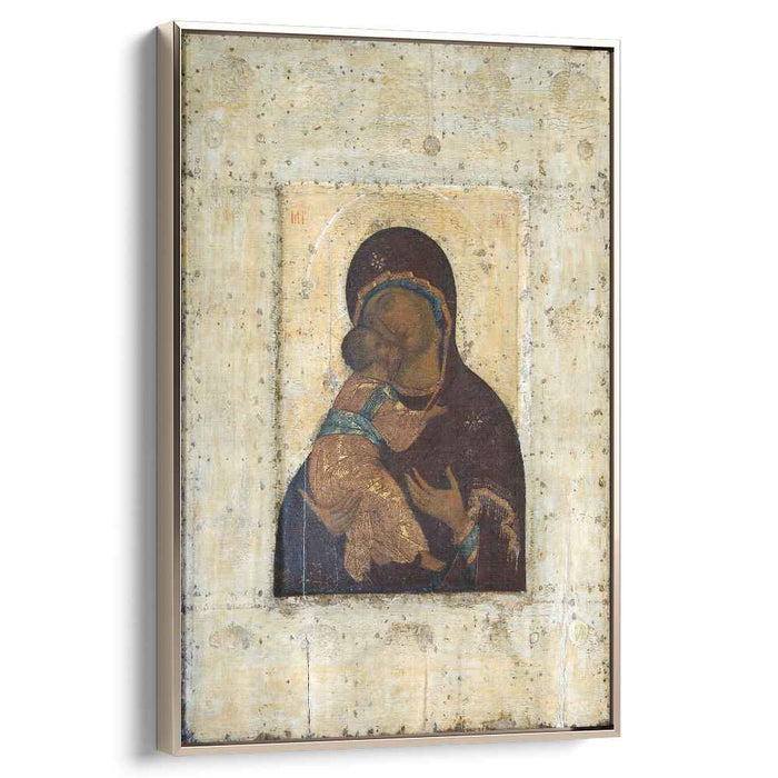 The Virgin of Vladimir (1400) by Andrei Rublev