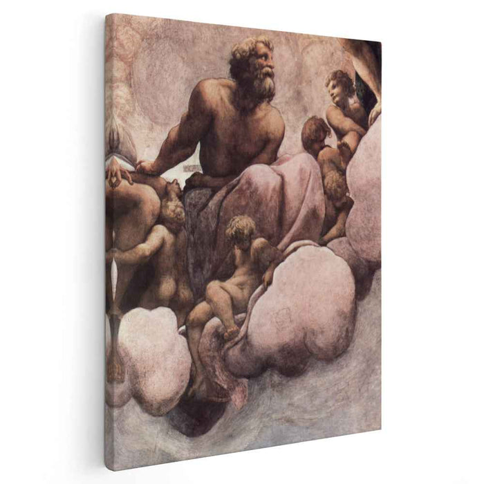 The Vision of St. John in Patmos (1521) by Correggio