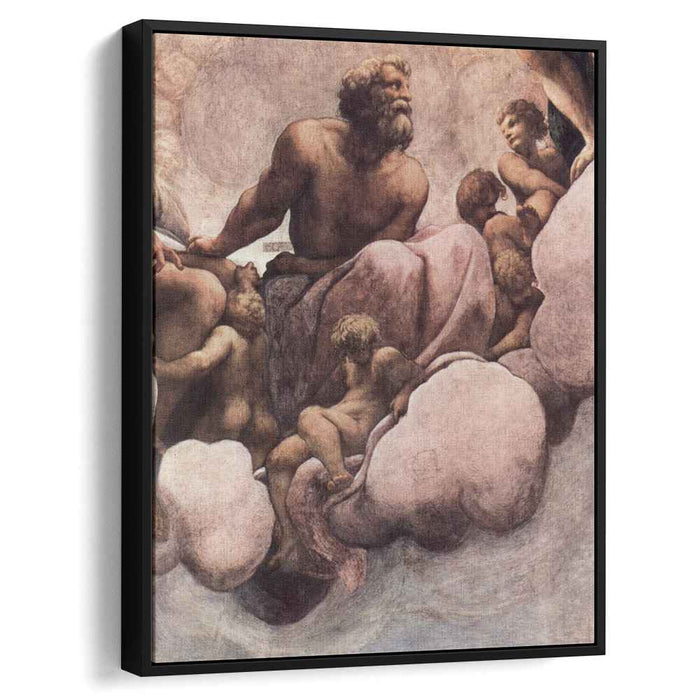 The Vision of St. John in Patmos (1521) by Correggio