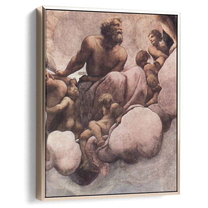 The Vision of St. John in Patmos (1521) by Correggio