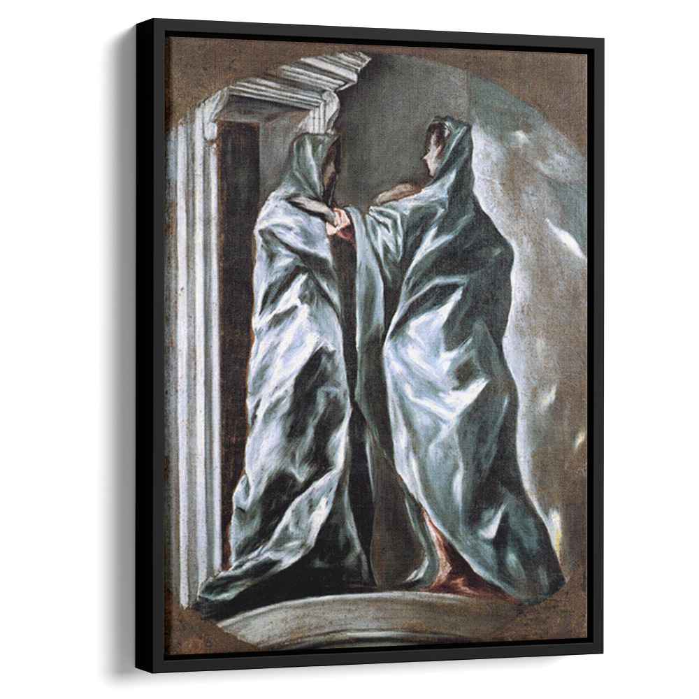 The Visitation (1518) by Raphael - Canvas Artwork — Kanvah