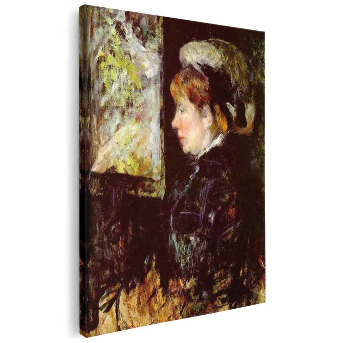 The Visitor (1880) by Mary Cassatt