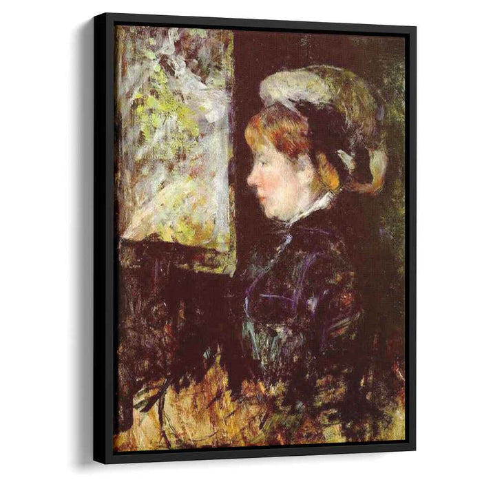 The Visitor (1880) by Mary Cassatt