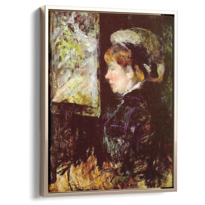 The Visitor (1880) by Mary Cassatt