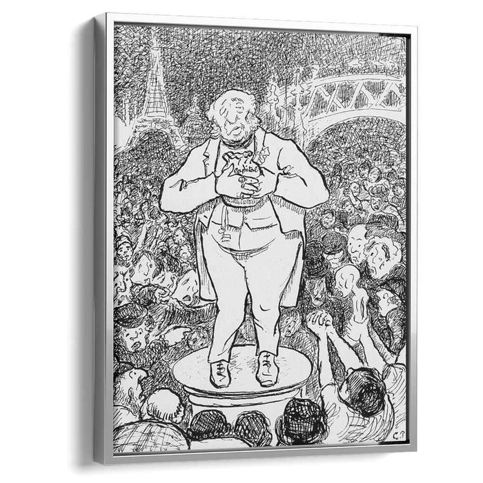 The war of haves and have nots by Camille Pissarro