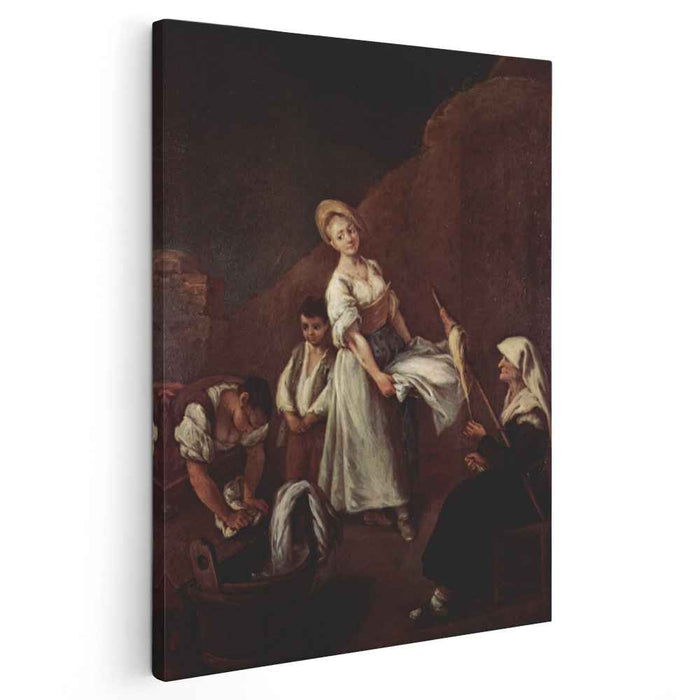 The Washerwomen by Pietro Longhi