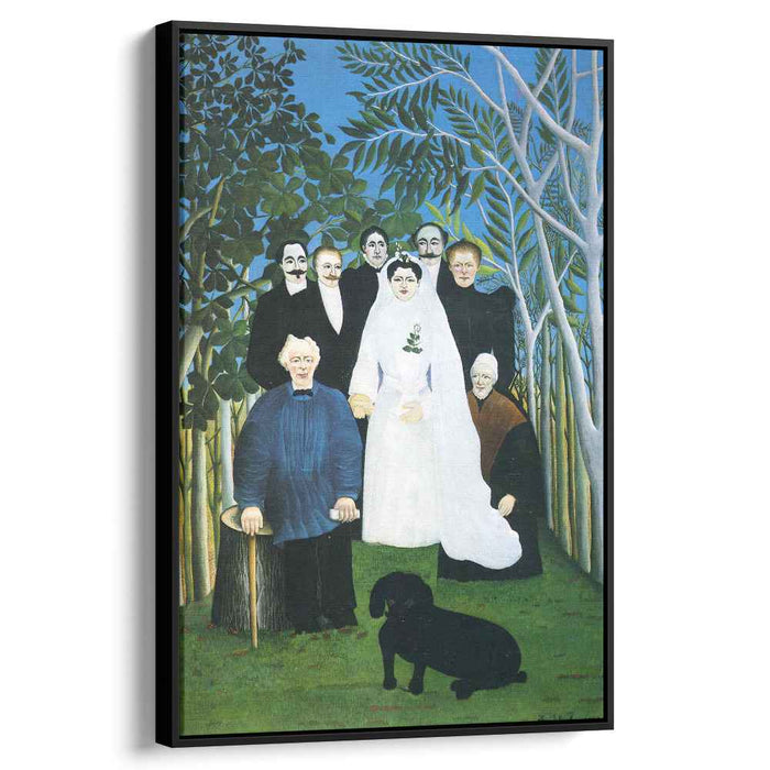 The wedding party (1905) by Henri Rousseau