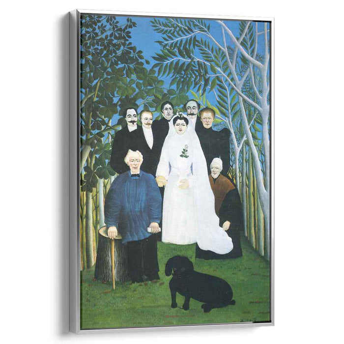 The wedding party (1905) by Henri Rousseau