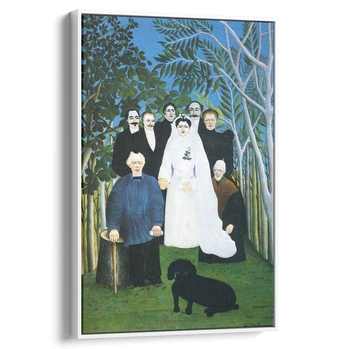 The wedding party (1905) by Henri Rousseau