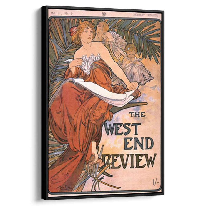 The west end review (1898) by Alphonse Mucha