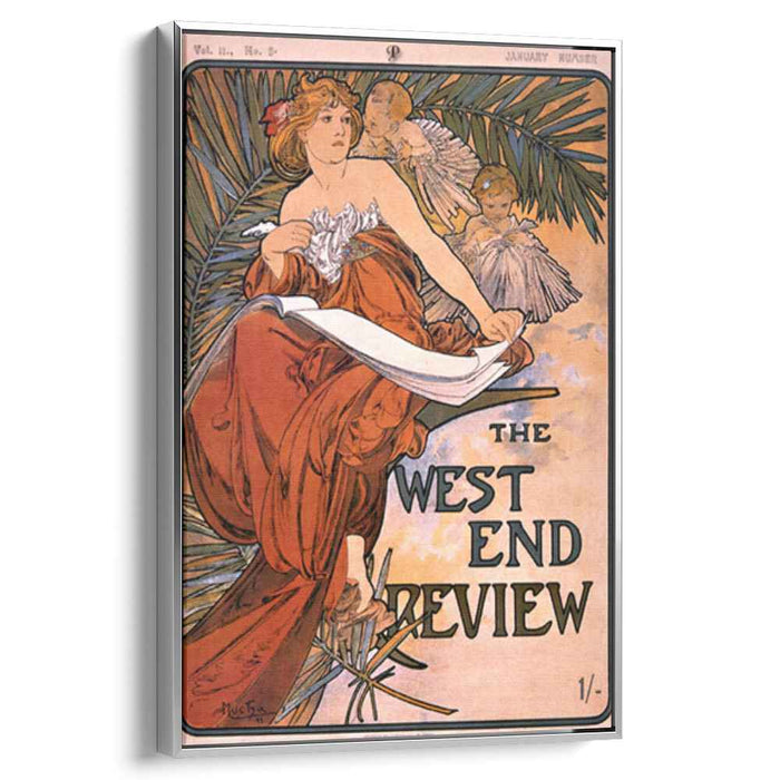 The west end review (1898) by Alphonse Mucha