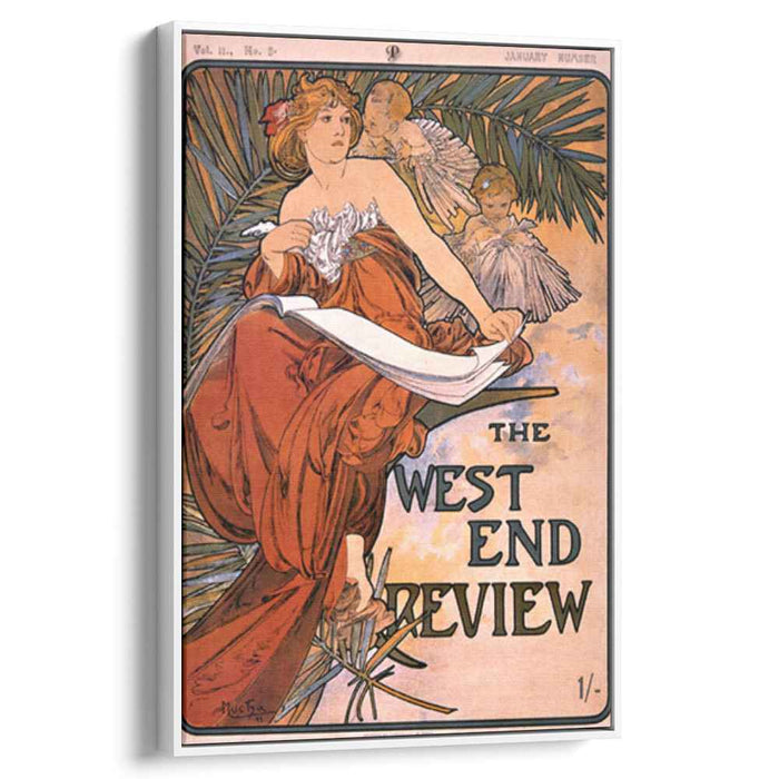 The west end review (1898) by Alphonse Mucha