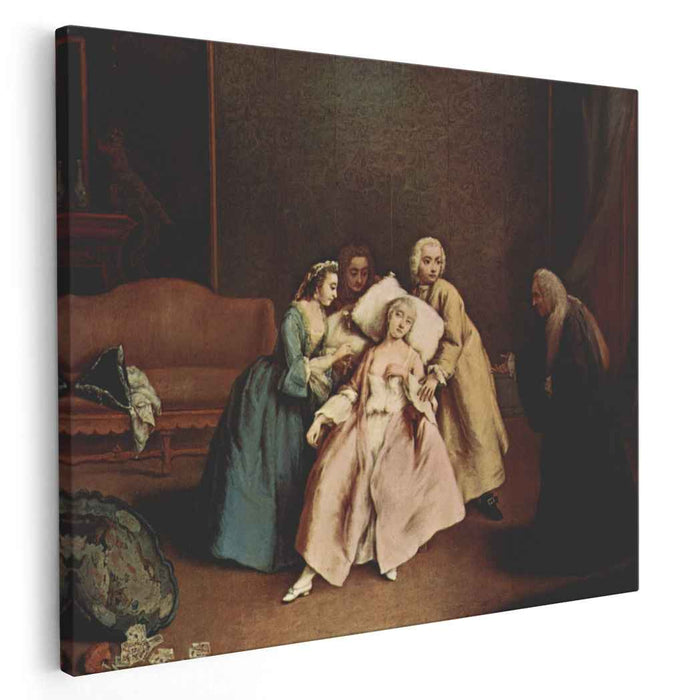 The Wet-Nurse by Pietro Longhi