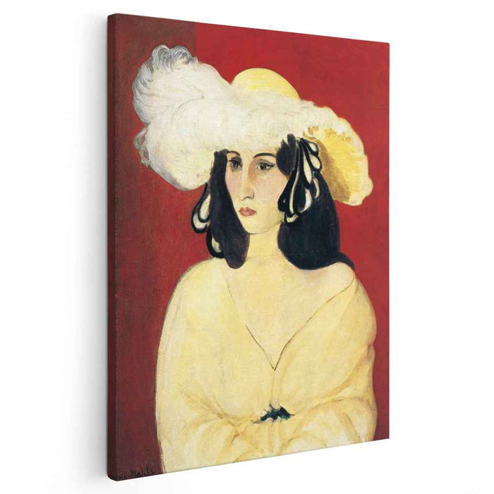 The White Feather (1919) by Henri Matisse