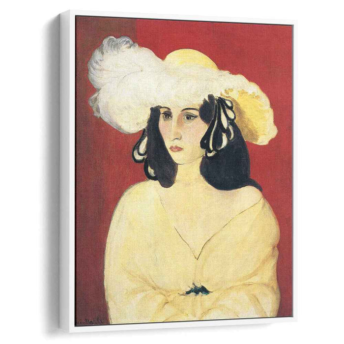 The White Feather (1919) by Henri Matisse