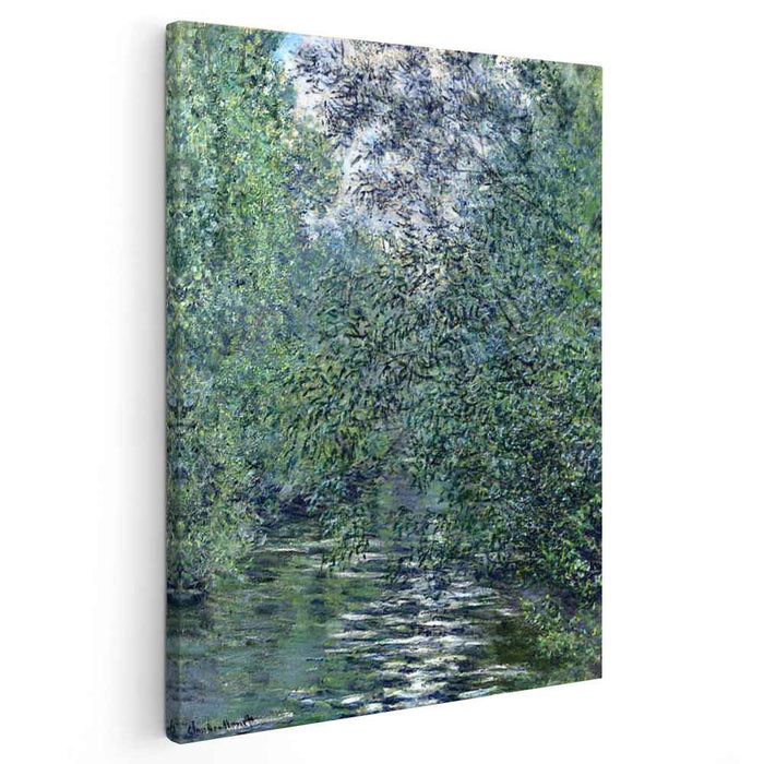 The Willows on the River (1876) by Claude Monet