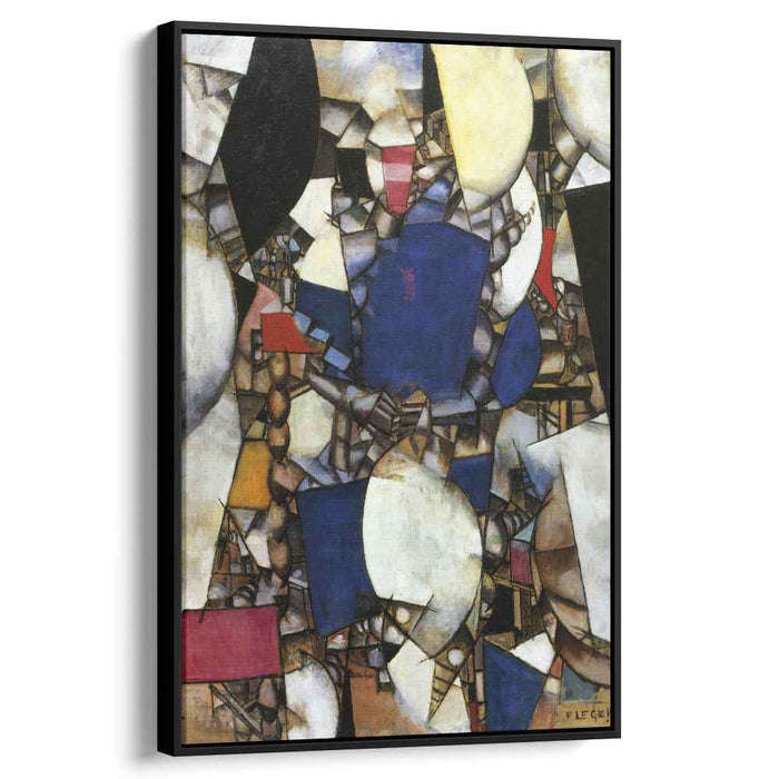 The Woman in Blue (1912) by Fernand Leger