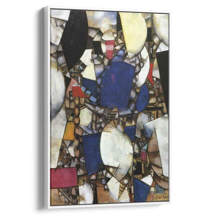 The Woman in Blue (1912) by Fernand Leger