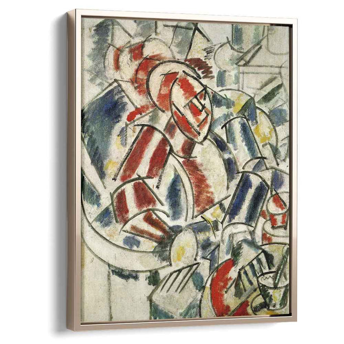 The Woman with the armchair (1913) by Fernand Leger