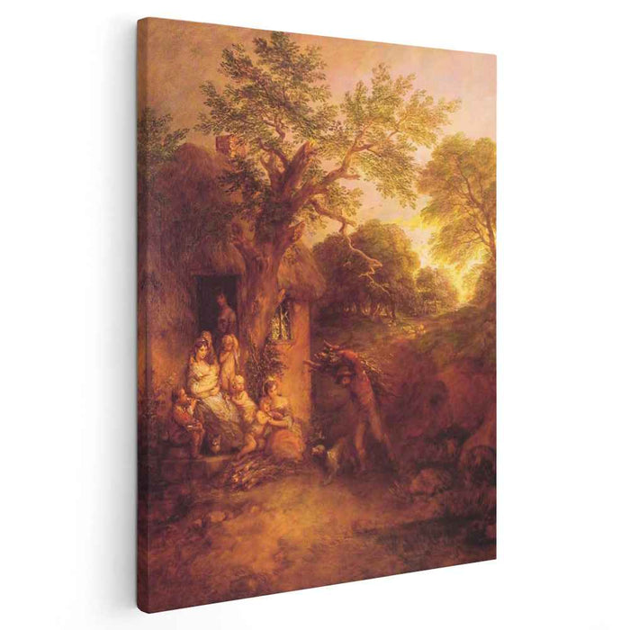 The Woodcutter's House (1773) by Thomas Gainsborough