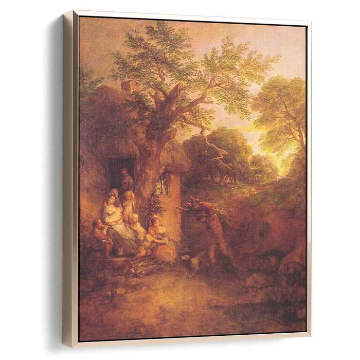 The Woodcutter's House (1773) by Thomas Gainsborough
