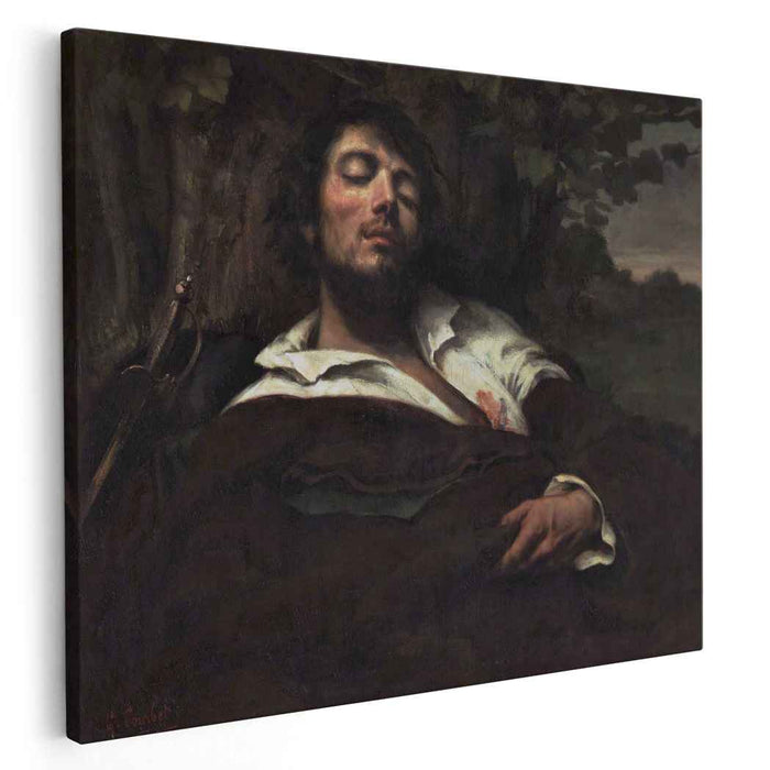The Wounded Man (1845) by Gustave Courbet