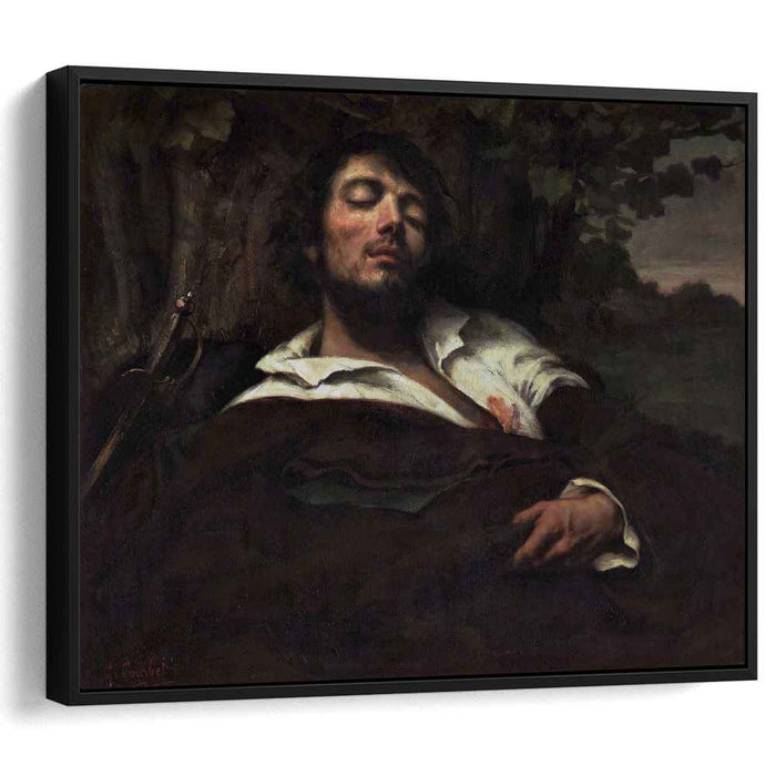 The Wounded Man (1845) by Gustave Courbet