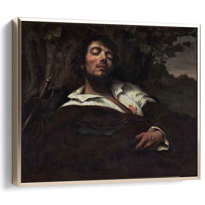 The Wounded Man (1845) by Gustave Courbet