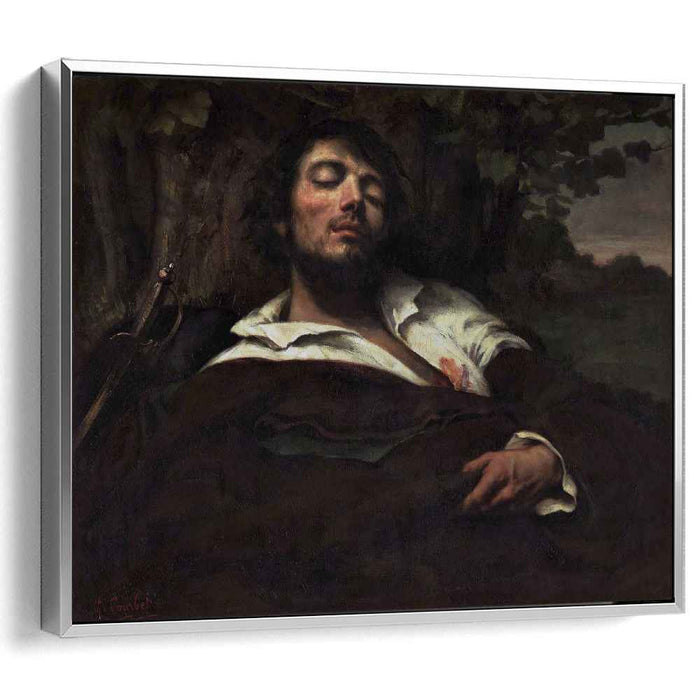 The Wounded Man (1845) by Gustave Courbet