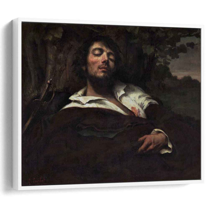 The Wounded Man (1845) by Gustave Courbet