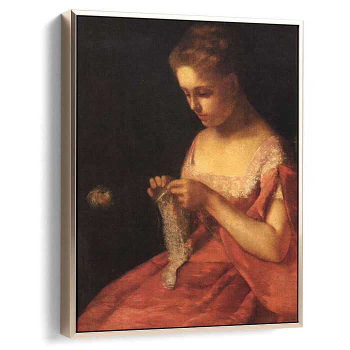 The Young Bride (1875) by Mary Cassatt