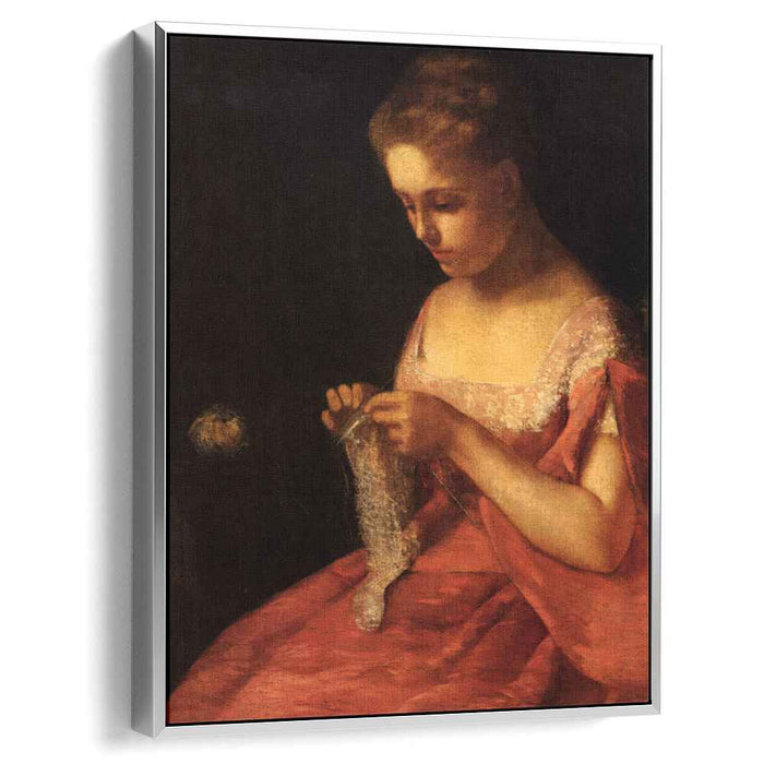 The Young Bride (1875) by Mary Cassatt